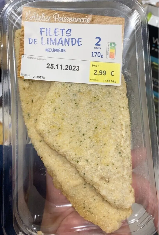 Filet de limande