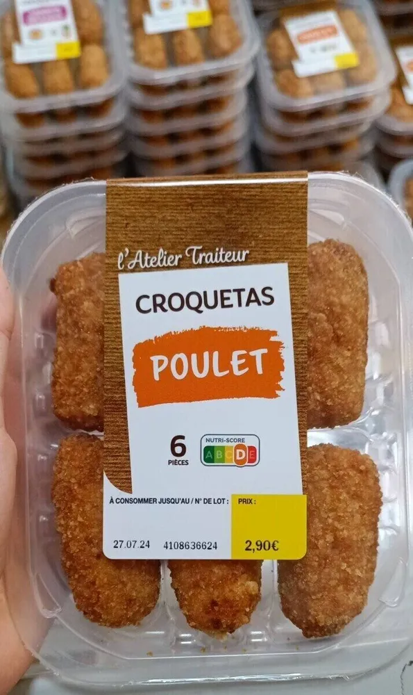 Croquetas poulet