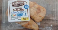 Filets de cabillaud façon fish&chips