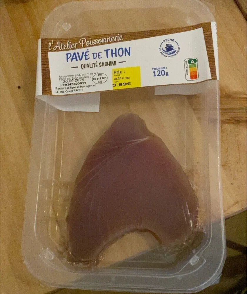 Pavé de thon