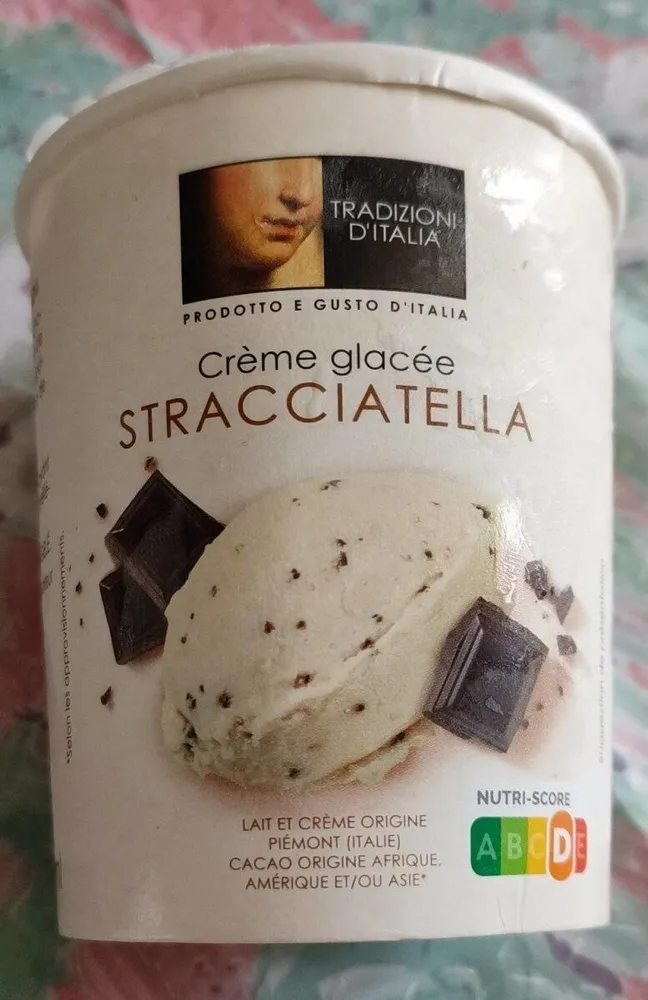 Crème glacée Stracciatella
