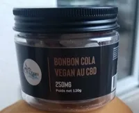 bonbon cola véganes au cbd