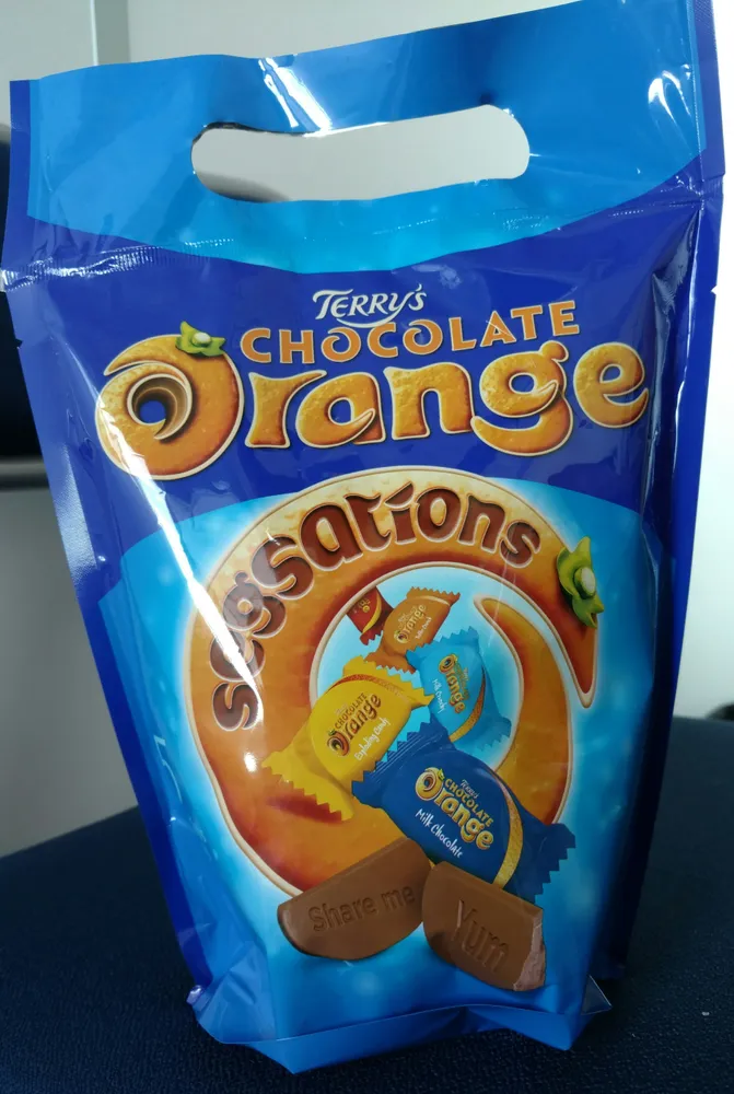 Orange chocolate