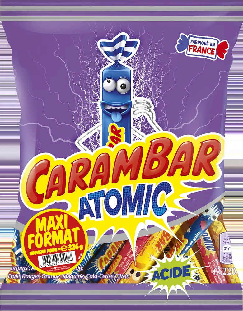 Carambar atomic