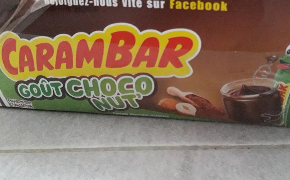 Carambars gout choco nuts