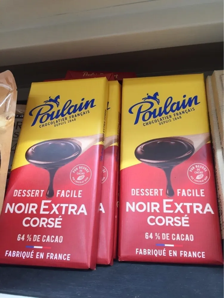 Dessert facile noir extra corsé