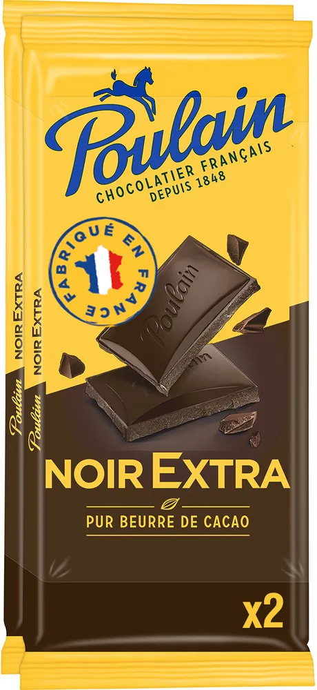 Noir extra pur beurre de cacao