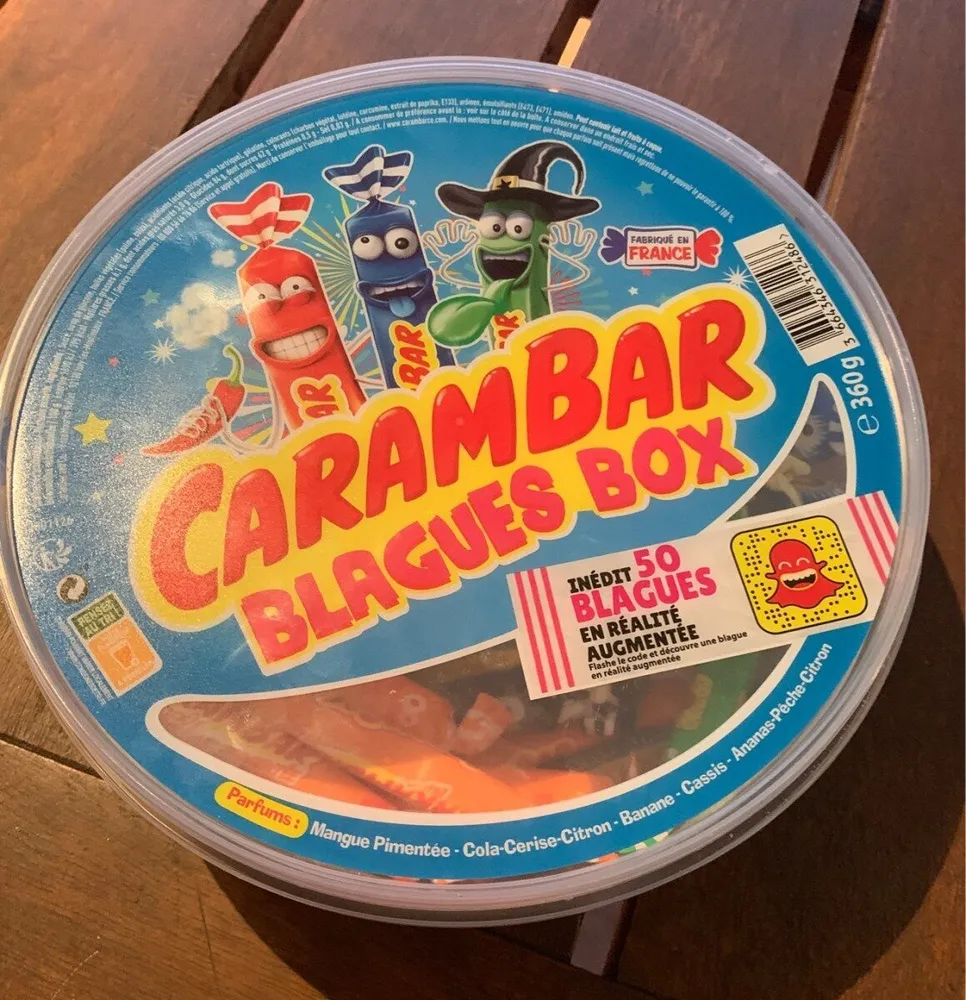 Carambar Blagues box