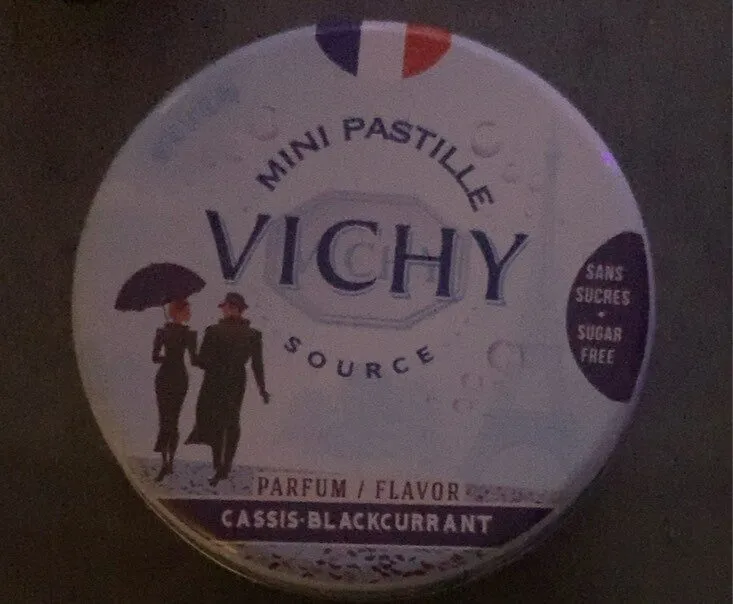 Mini pastille Vichy cassis