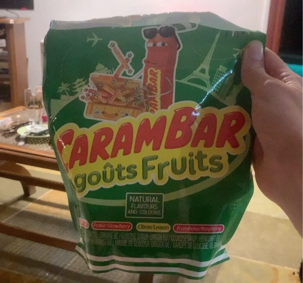 Carambar gouts fruits