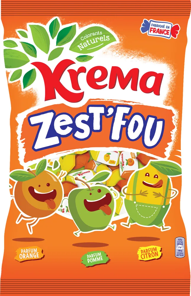 Zest'Fou - Confiseries aromatisées