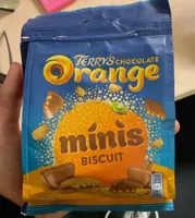 Terry’s chocolate orange minis biscuits