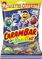 Carambar Les Sucettes Citron Cola Caramel Fraise