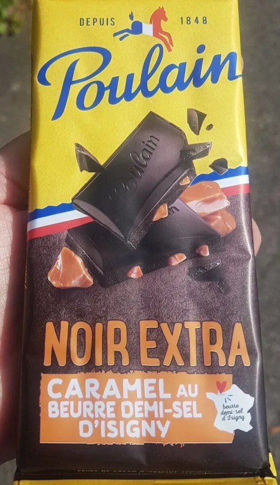 Chocolat noir extra caramel au beurre demi-sel d'issigny