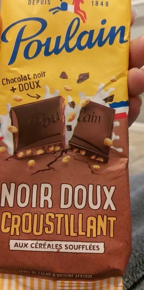 Noir doux croustillant