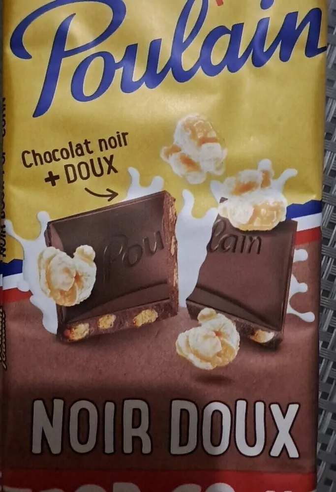Chocolat noir doux pop corn