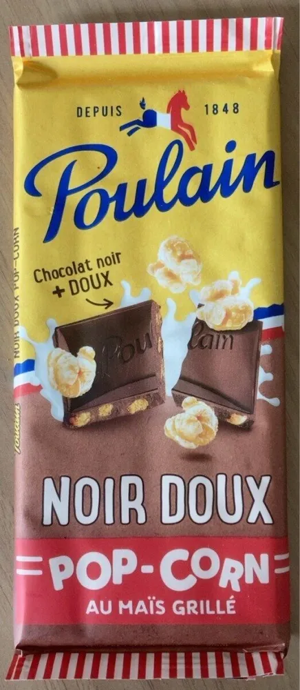 Noir doux Pop corn