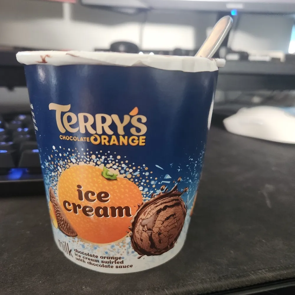 Chocolate Orange Ice Cream