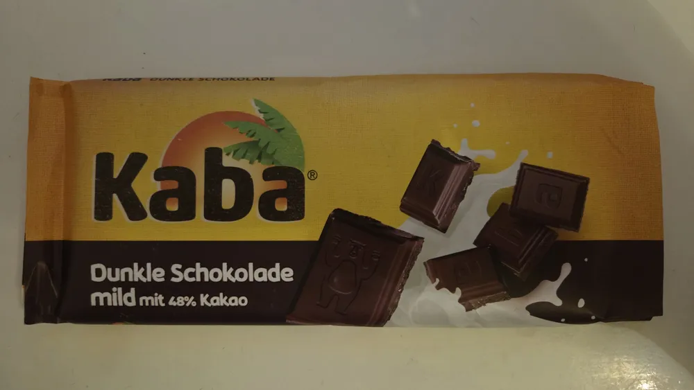 Dunkle Schokolade mild mit 48% Kakao