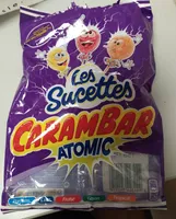 Sucettes carambar atomic