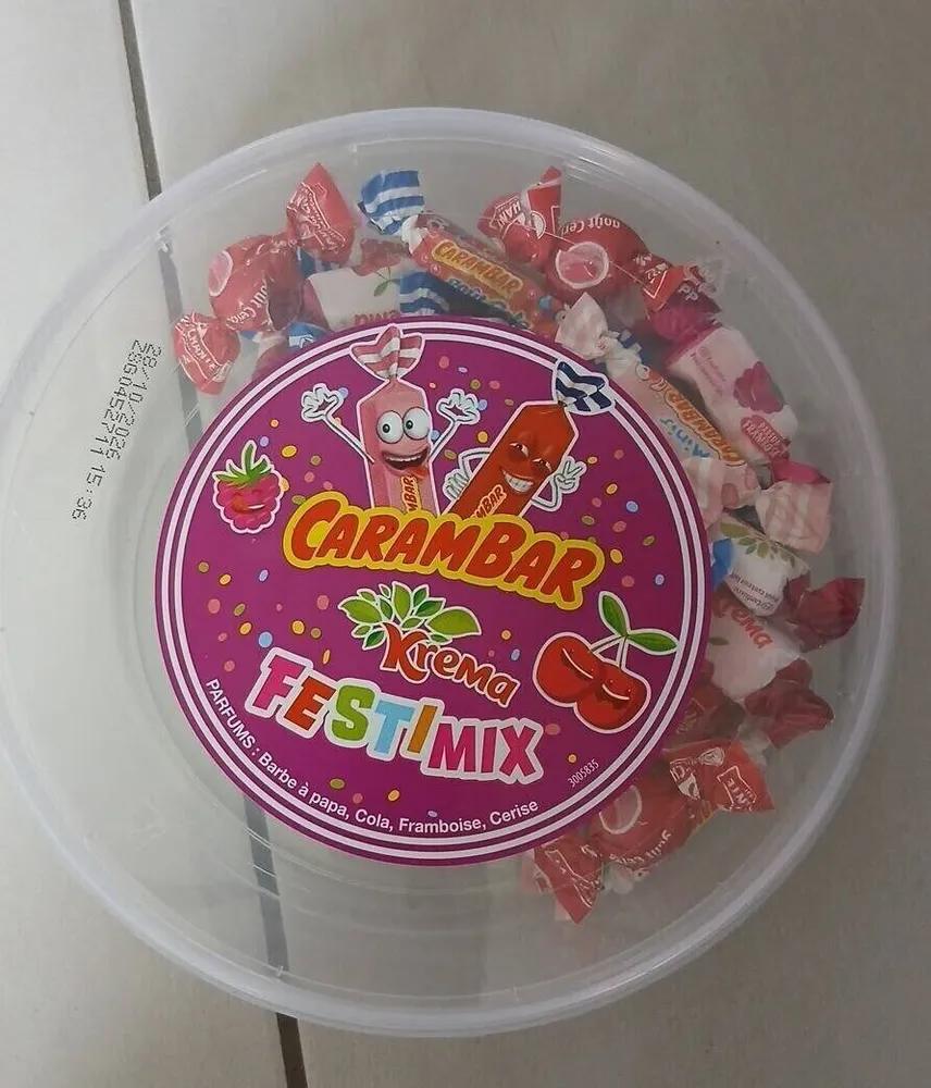 Carambar krema festi mix