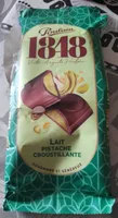 Chocolat Poulain lait pistache croustillante 3664346354936