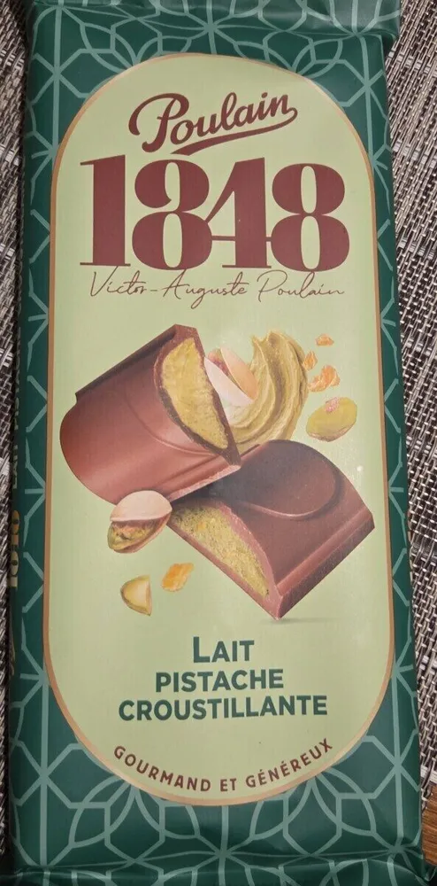 POULAIN 1848 Lait Pistache croustillant