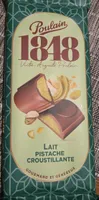 POULAIN 1848 Lait Pistache croustillant