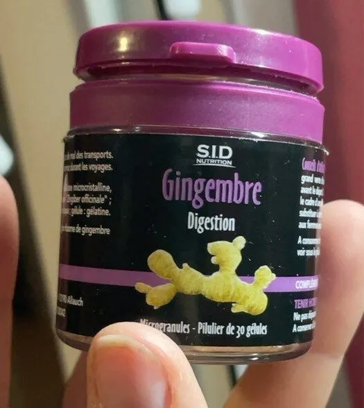 gingembre digestion