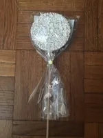 Sucette en chocolat au lait
