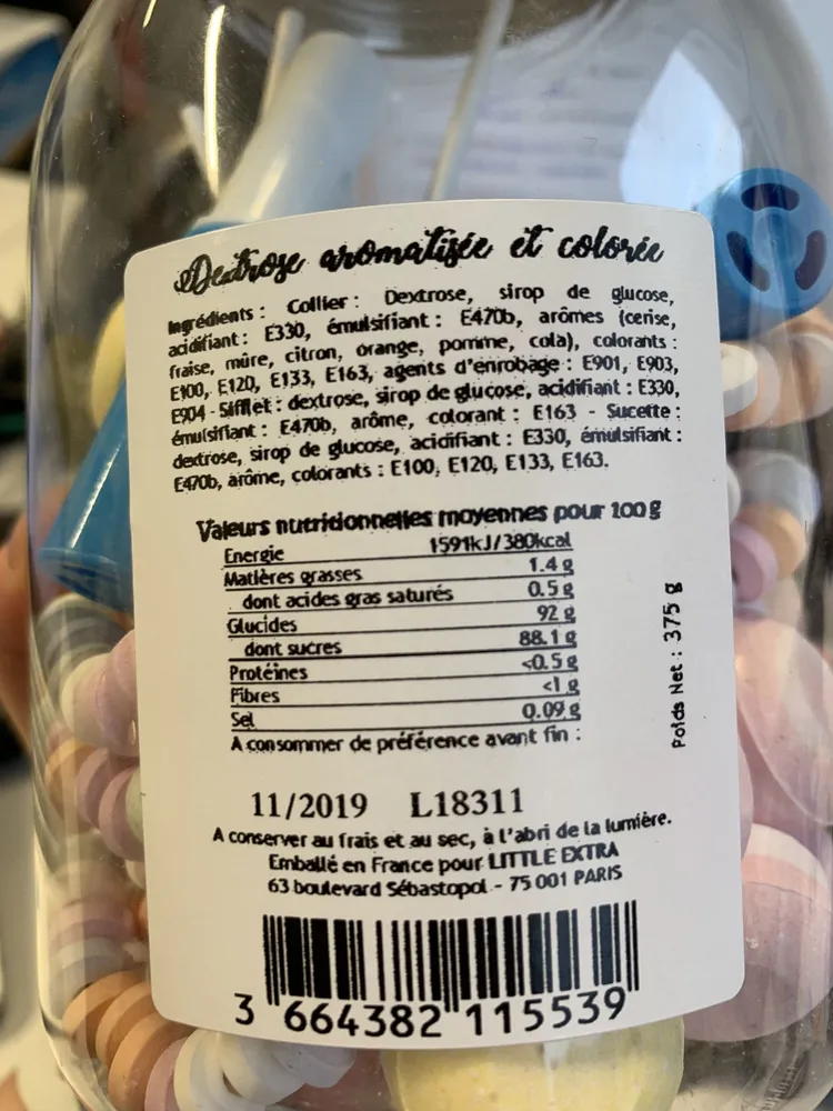 Assortiments de bonbon