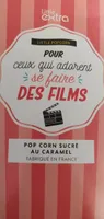 Pop corn sucre au caramel