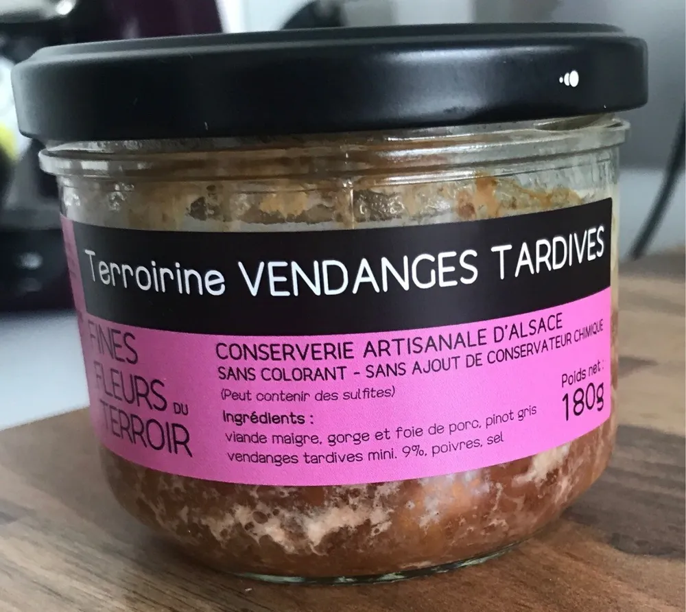 Terroirine vendanges tardives