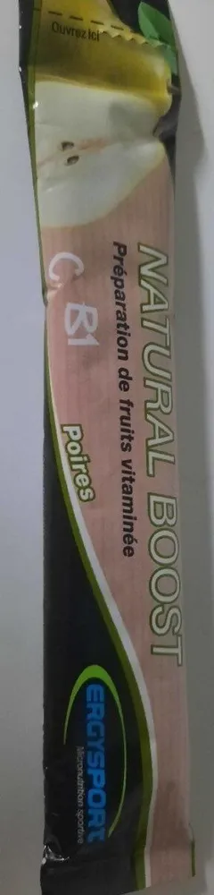 Natural boost poires
