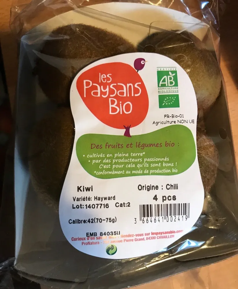 Kiwi origine Chili