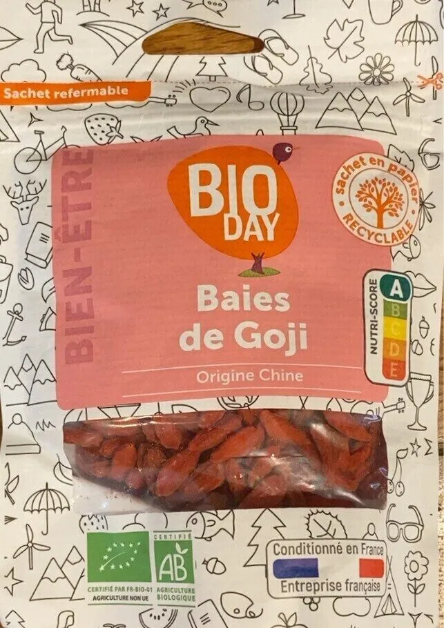Baie de Goji Chine BIO sachet