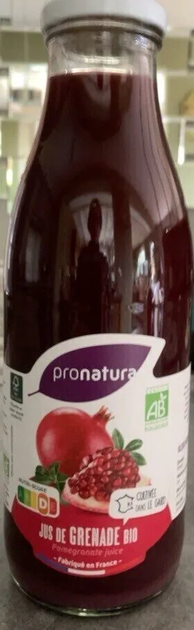 Jus de grenade bio
