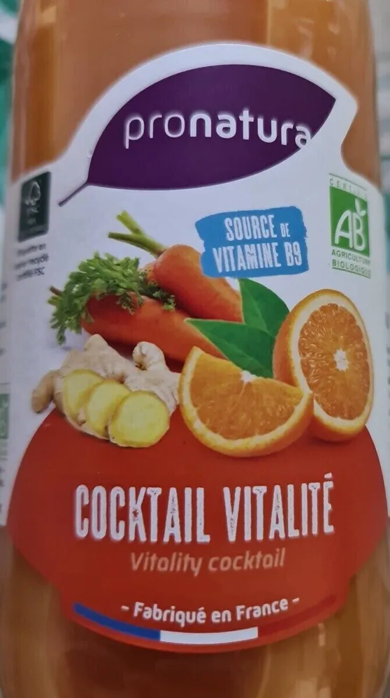 Cocktail vitalité