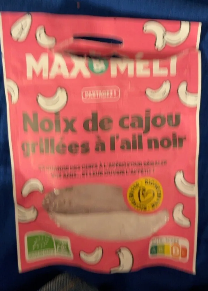 Noix de cajiu grillées a l’ail boir