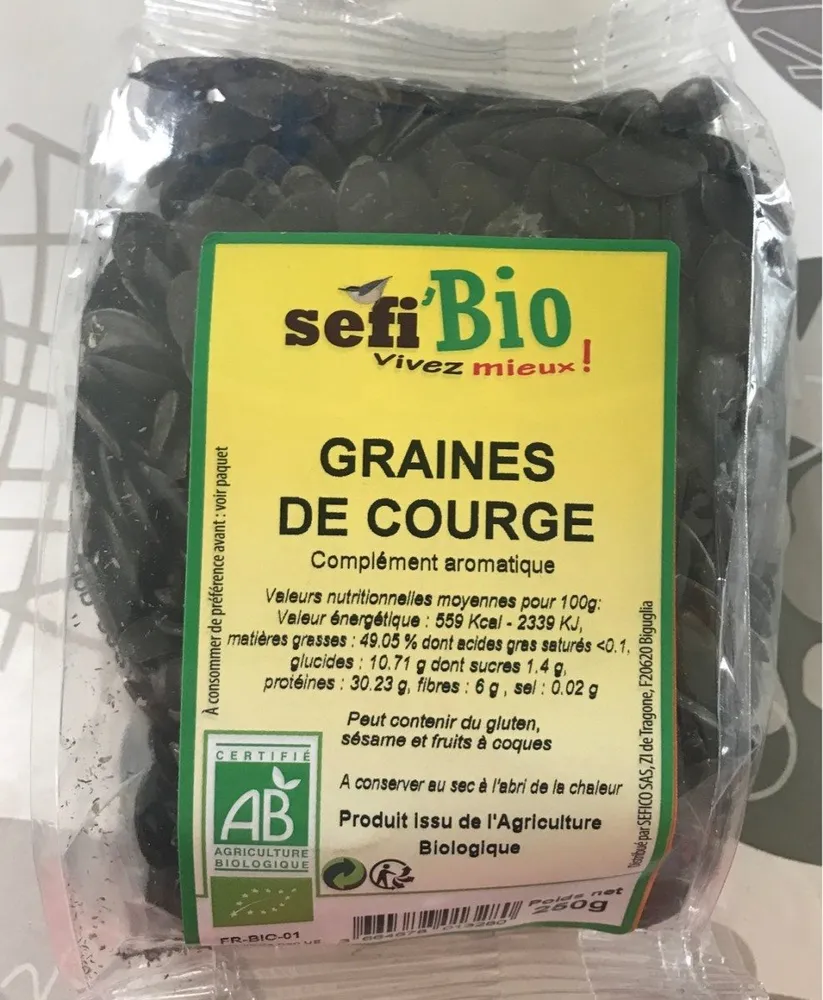 Graines de courge