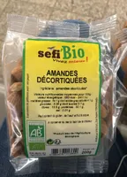 Amandes decortiquees
