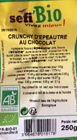 Crunchy d'epeautre au chocolat