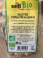 Galettes d'epeautre au quinoa