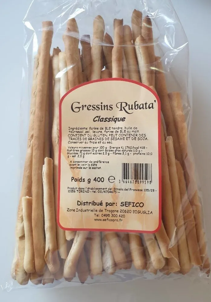 Gressins rubata classique