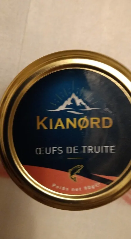 Oeufs de truite