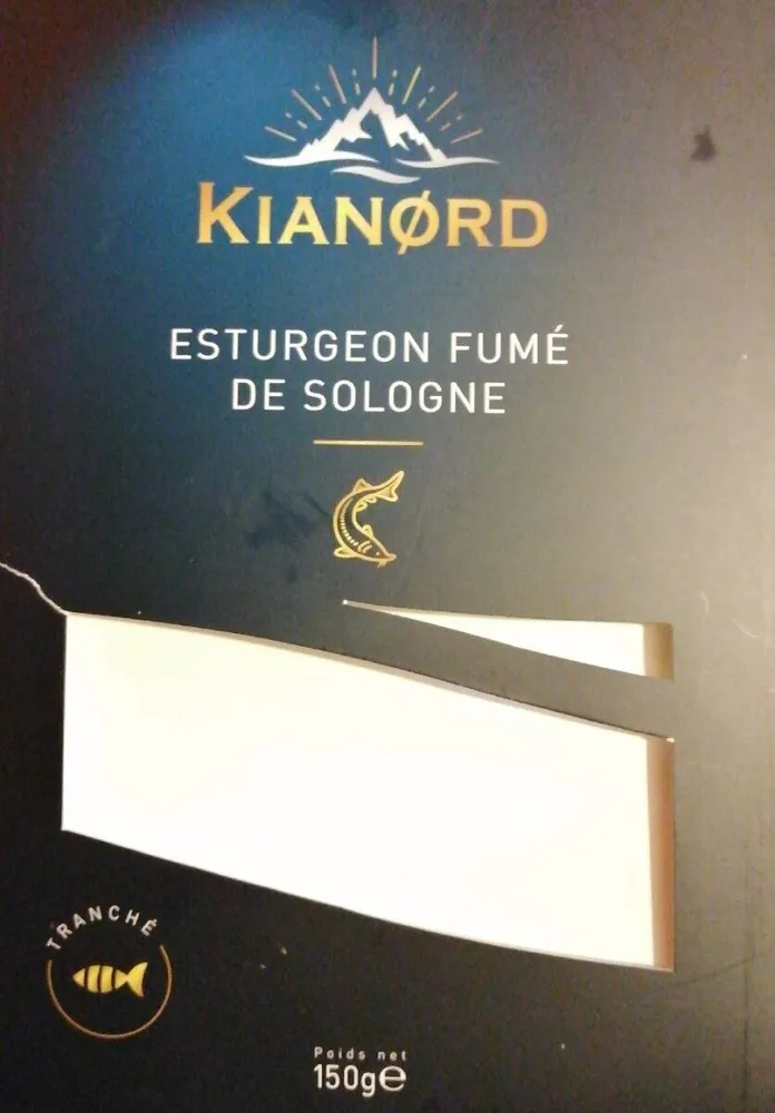 Esturgeon fumé de Sologne