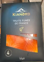 Truite fumee de france