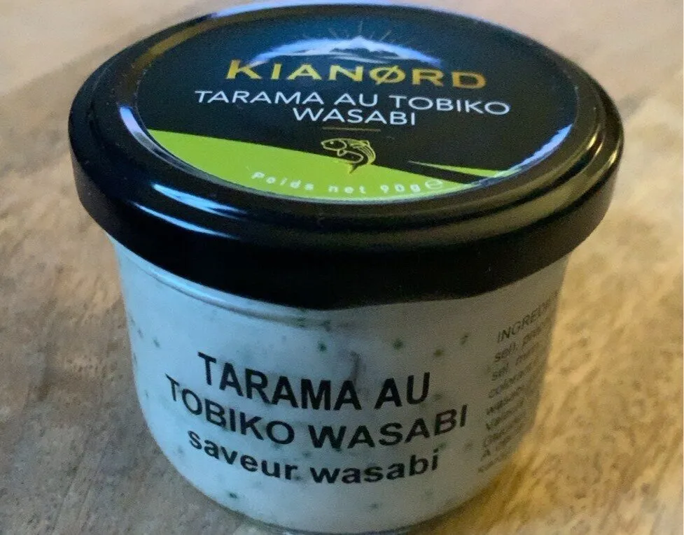 Tarama au tobiko wasabi