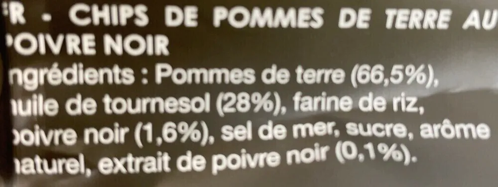 chips au poivre