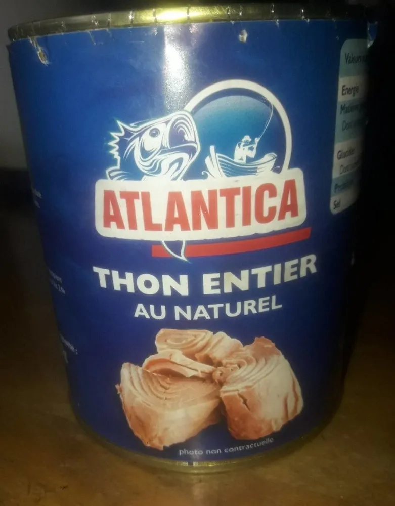 Thon Entier au Naturel